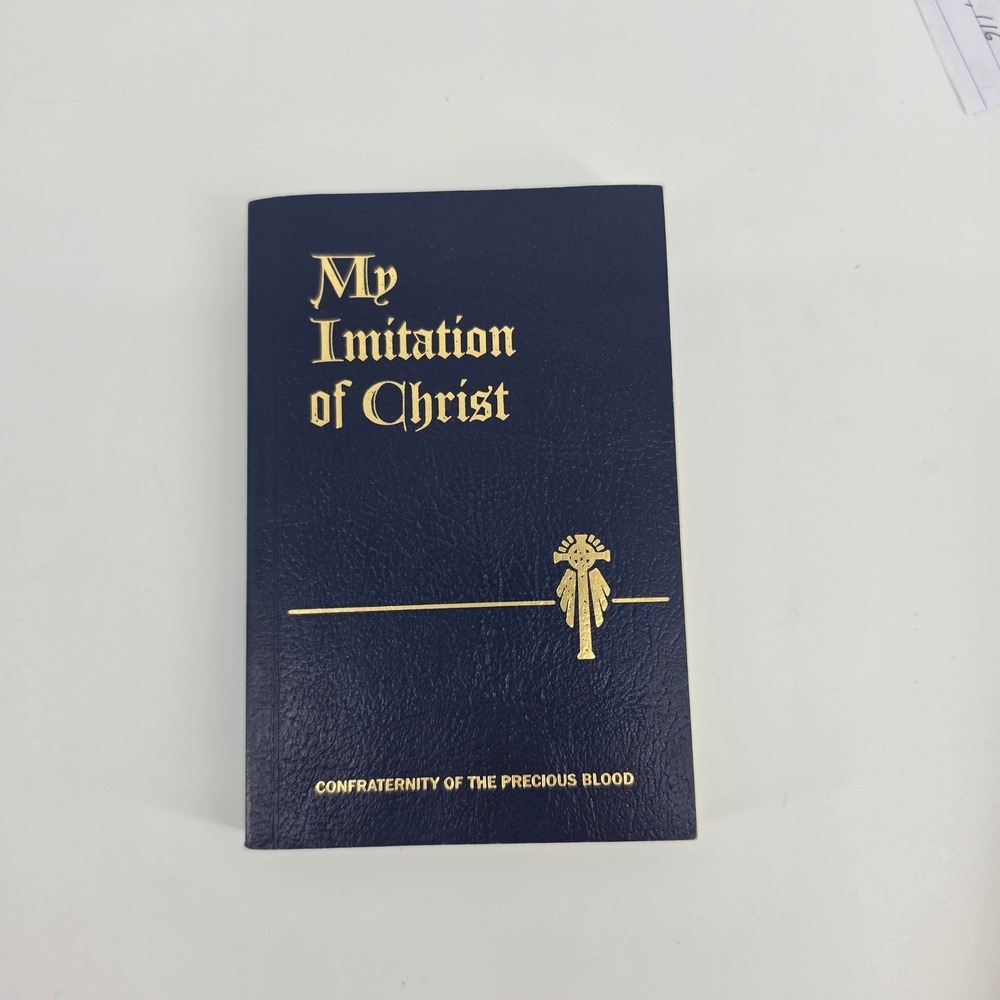 My Imitation of Christ Thomas à Kempis 1982 Illustrated Confraternity Religious